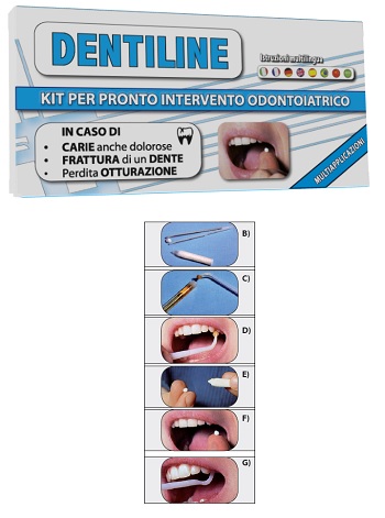 Dentiline pasta 2 g + liquido 1 g Benessere Denti