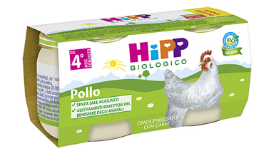 Hipp Biologico Omogeneizzato Pollo 2x80g Hipp Biologico Omogeneizzato Pollo 2x80g