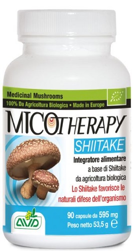 Micotherapy Shiitake Integratore Alimentare 90 Capsule