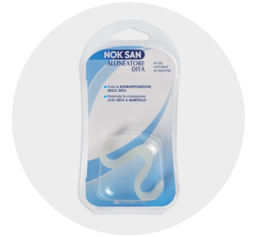 Nok San Allineatore Dita in Gel 1 Pezzo Nok San Allineatore Dita in Gel 1 Pezzo