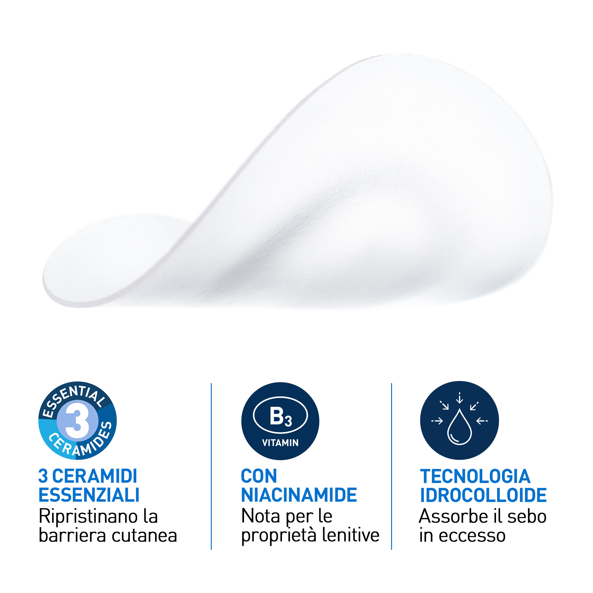 CeraVe Patches Idrocolloidali Anti Brufoli, Per Pelli a Tendenza Acneica, Trasparenti e Invisibili sulla Pelle, Non lascia segni, Con Niacinamide e 3 Ceramidi Essenziali, 22 Pezzi