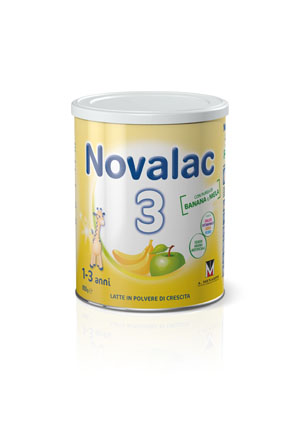 Novalac 3 Banana e Mela Latte di Crescita 1-3 Anni 800 g Novalac 3 Banana e Mela Latte di Crescita 1-3 Anni 800 g