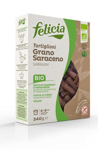 Felicia Bio Tortiglioni Al Grano Saraceno Senza Glutine 340 g Felicia Bio Tortiglioni Al Grano Saraceno Senza Glutine 340 g
