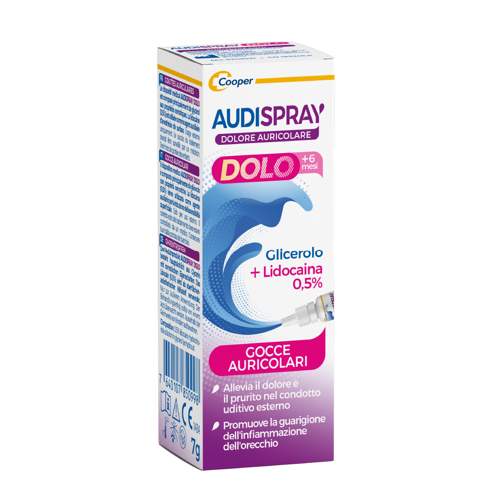 AUDISPRAY DOLO +6MESI 7G AUDISPRAY DOLO +6MESI 7G