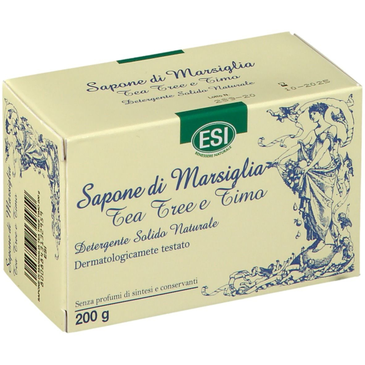 ESI Sapone di Marsiglia Solido Tea tree 200g