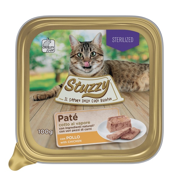 STUZZY CAT PATE' STER POLL100G