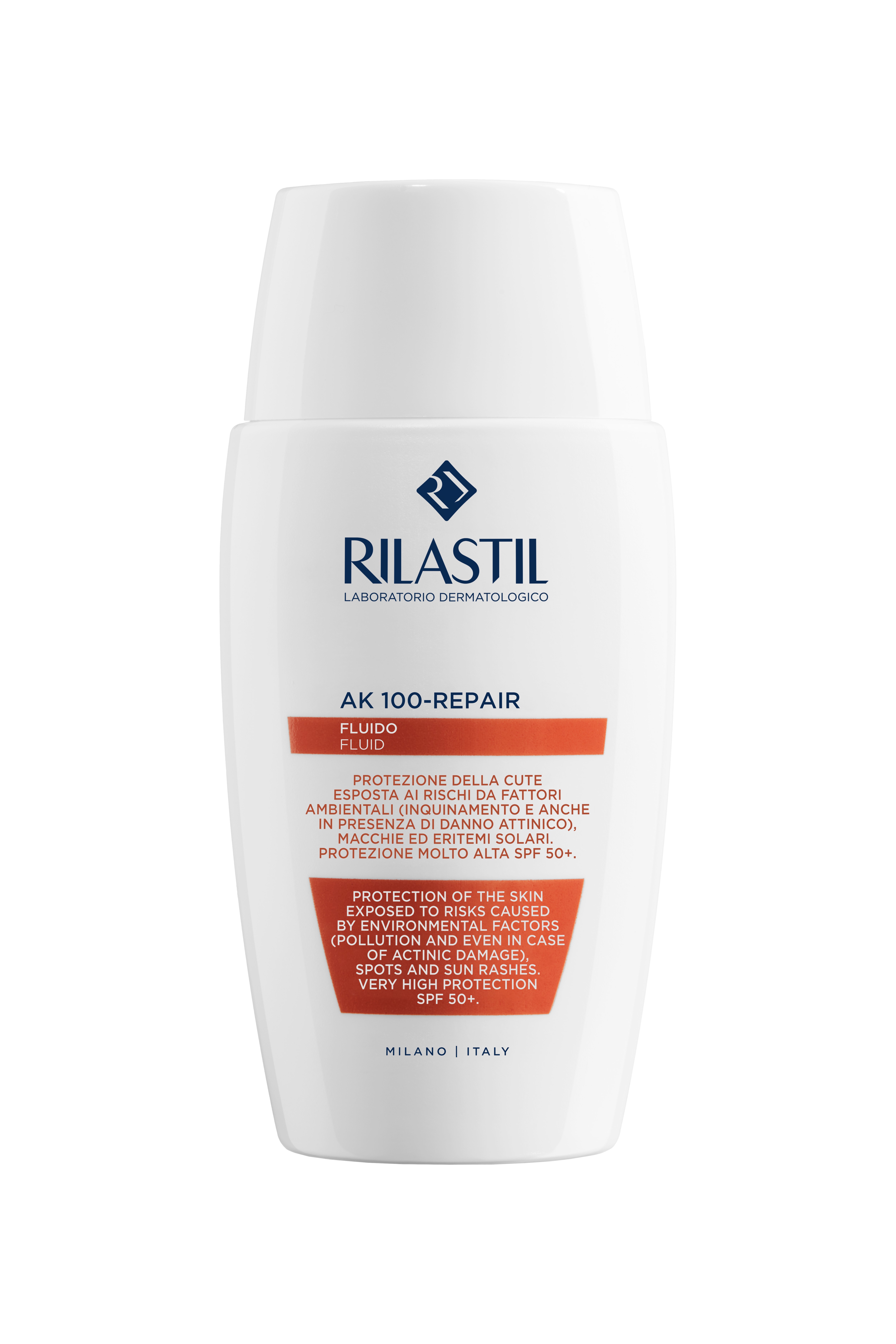 Rilastil AK 100-REPAIR Fluido Viso SPF50 50 ml