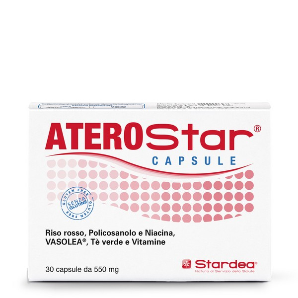 Aterostar Integratore Per Controllo Colesterolo 30 Capsule