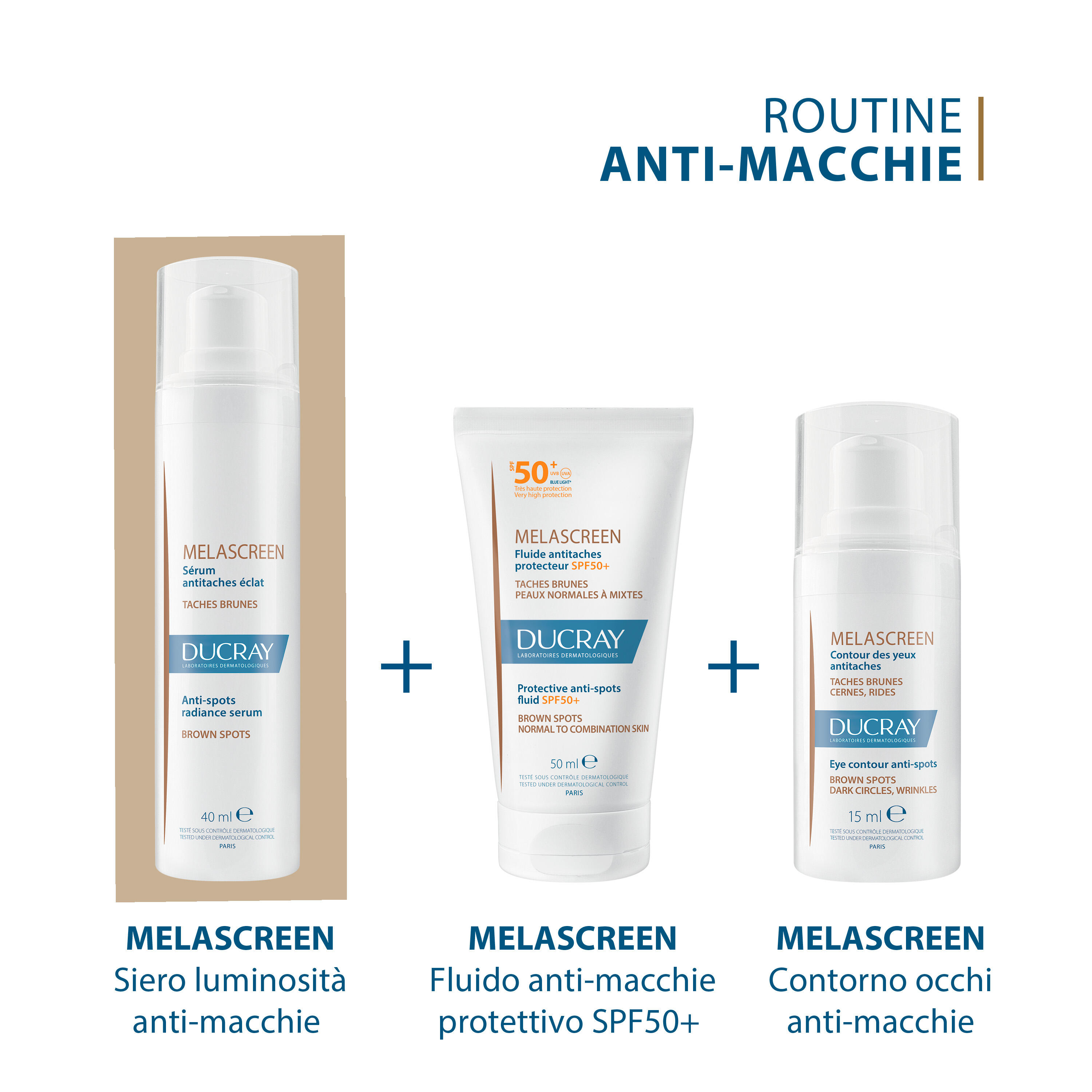 Ducray Melascreen - Contorno Occhi Anti-Macchie 15 ml