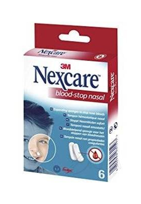 Nexcare Blood Stop Nasal Tamponi Nasali Antisanguinamento 6 Pezzi Nexcare Blood Stop Nasal Tamponi Nasali Antisanguinamento 6 Pezzi