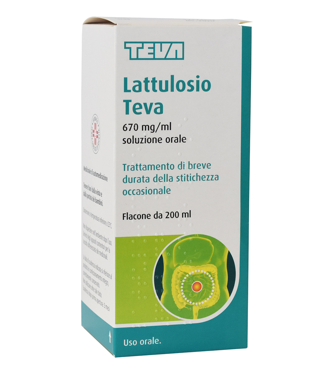 Lattulosio Teva Soluzione Orale 670 mg/ml Flacone 200 ml Lattulosio Teva Soluzione Orale 670 mg/ml Flacone 200 ml