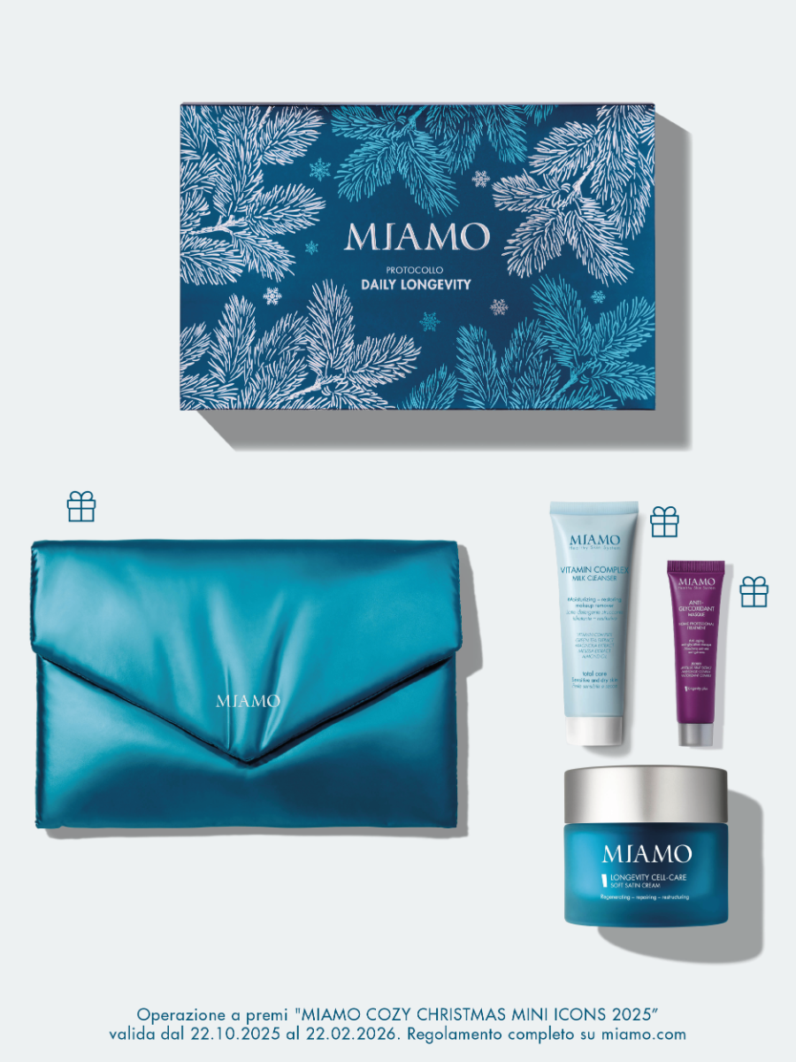 Miamo cofanetto Daily longevity - Longevity Care Soft Satin crema viso 50 ml