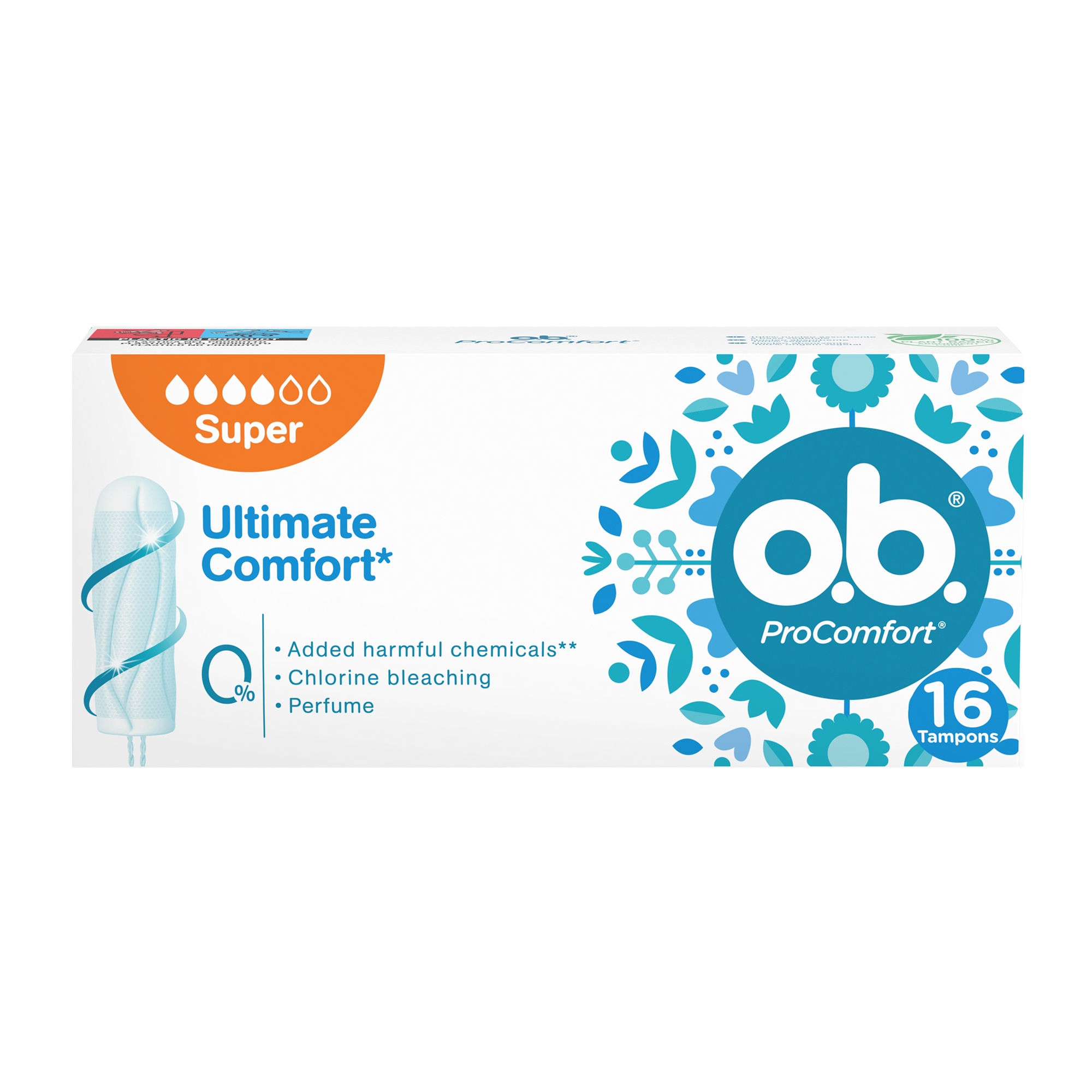 O.B. ProComfort Super 16 Assorbenti Interni O.B. ProComfort Super 16 Assorbenti Interni