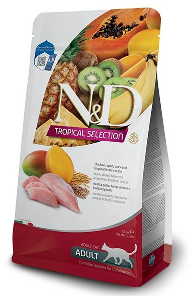 FARMINA N&D TROPICAL SELECTION GATTO NEUTERED POLLO 1,5KG
