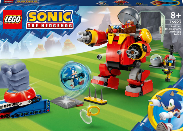 LEGO SONIC SONIC VS ROBOT EGG