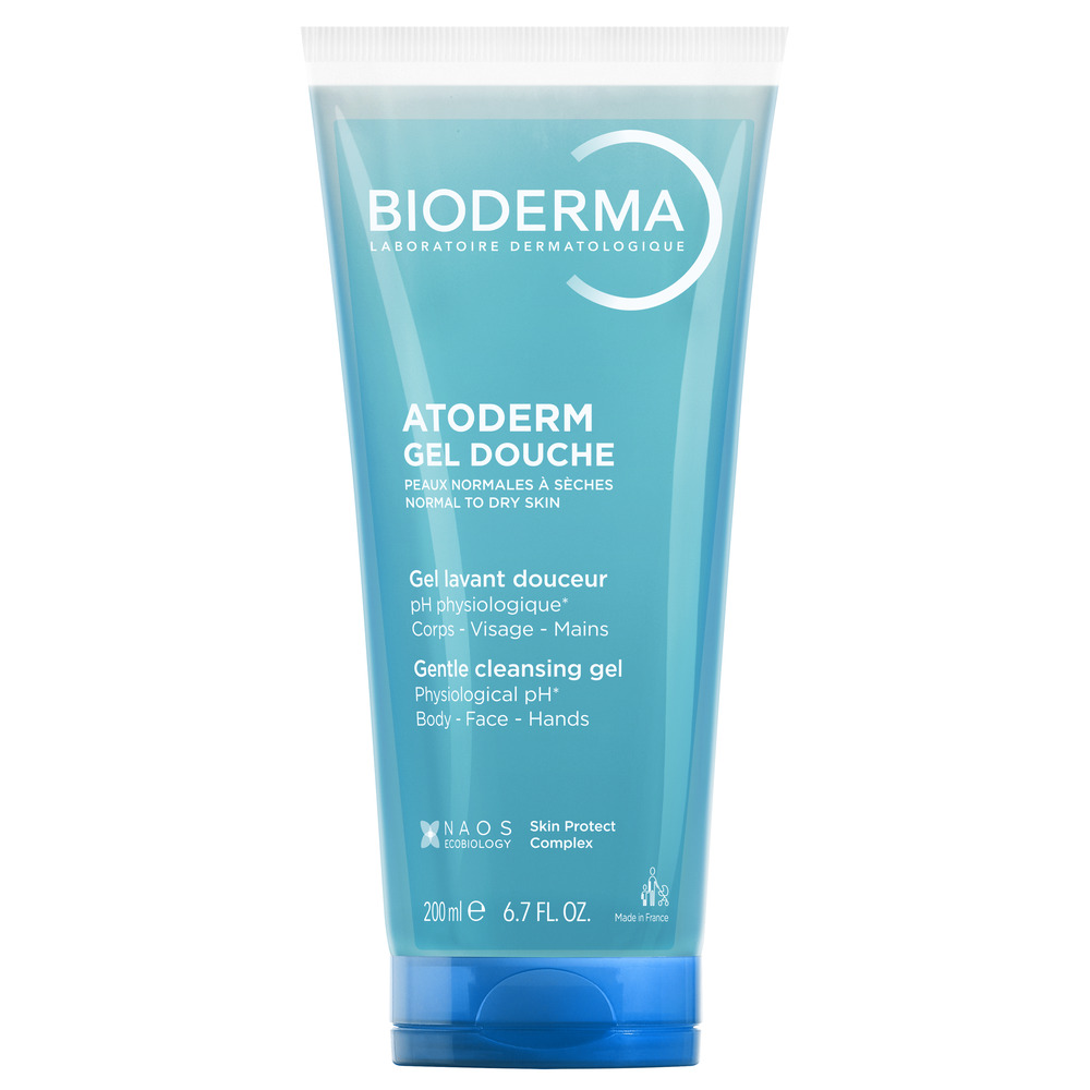 Bioderma Atoderm Gel Douche - Gel Detergente Ultra-Delicato Per Pelle Normale A Secca 200 ml
