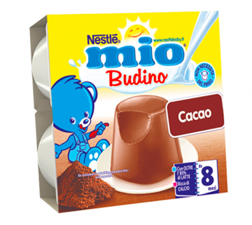 NESTLE MIO BUDINO CACAO 4X100G NESTLE MIO BUDINO CACAO 4X100G