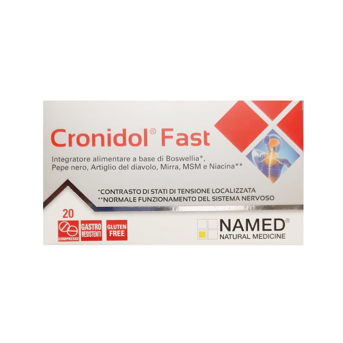Cronidol fast Integratore contro i dolori articolari 20cpr