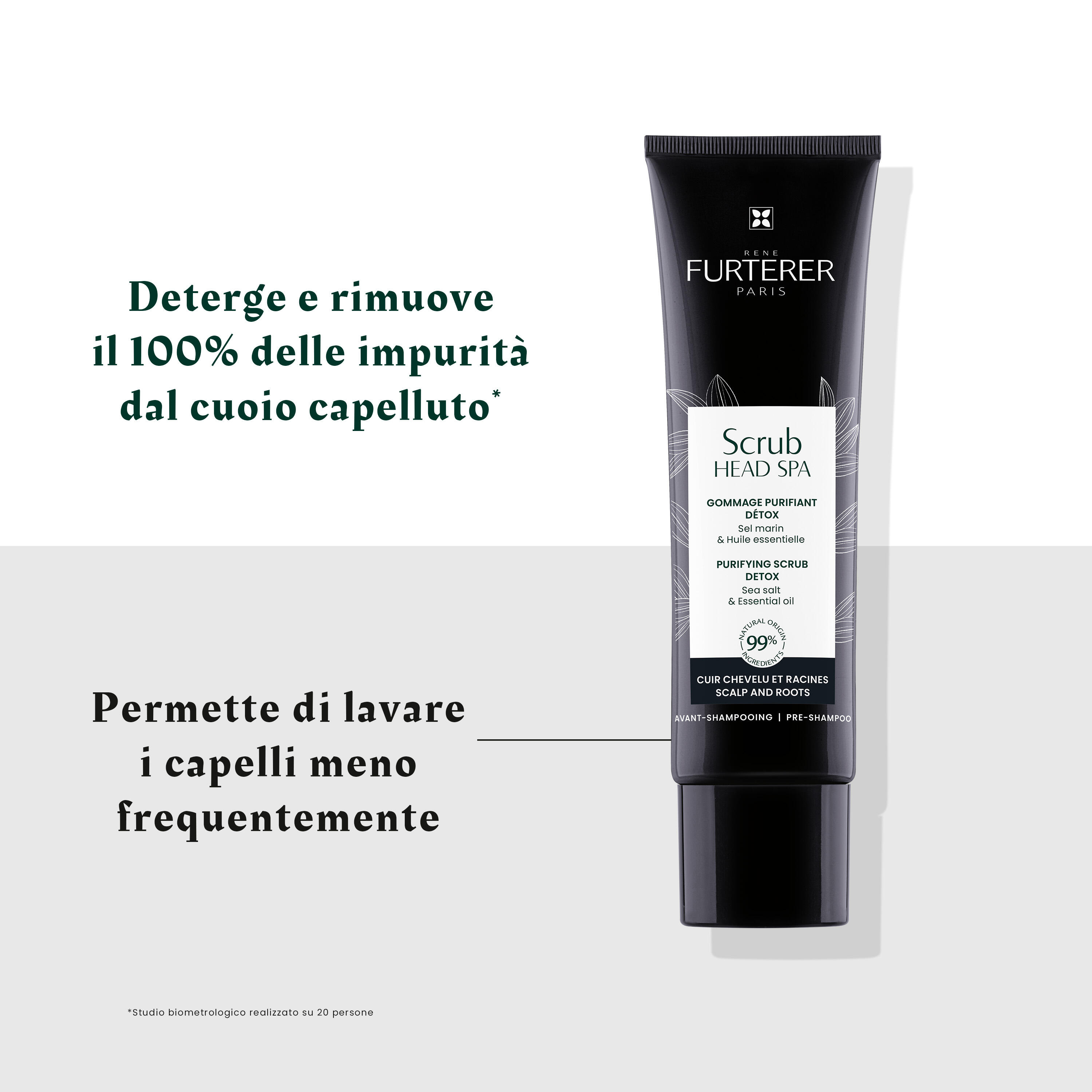 René Furterer Head Spa - Scrub Gommage Purificante Per Cuoio Capelluto 150 ml