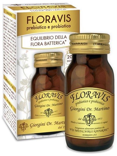 Dr. Giorgini Floravis Integratore Di Probiotici e Prebiotici 80 Pastiglie Dr. Giorgini Floravis Integratore Di Probiotici e Prebiotici 80 Pastiglie