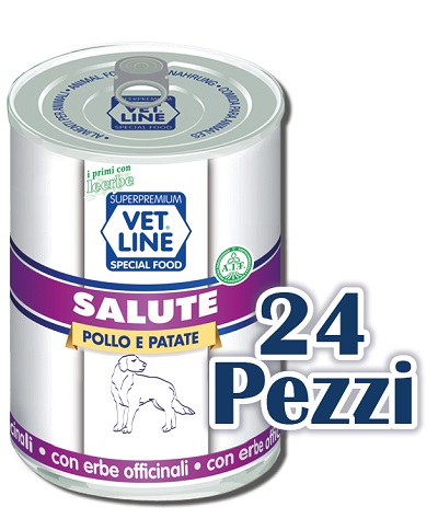 VET LINE SALUTE POLLO/PAT 400G