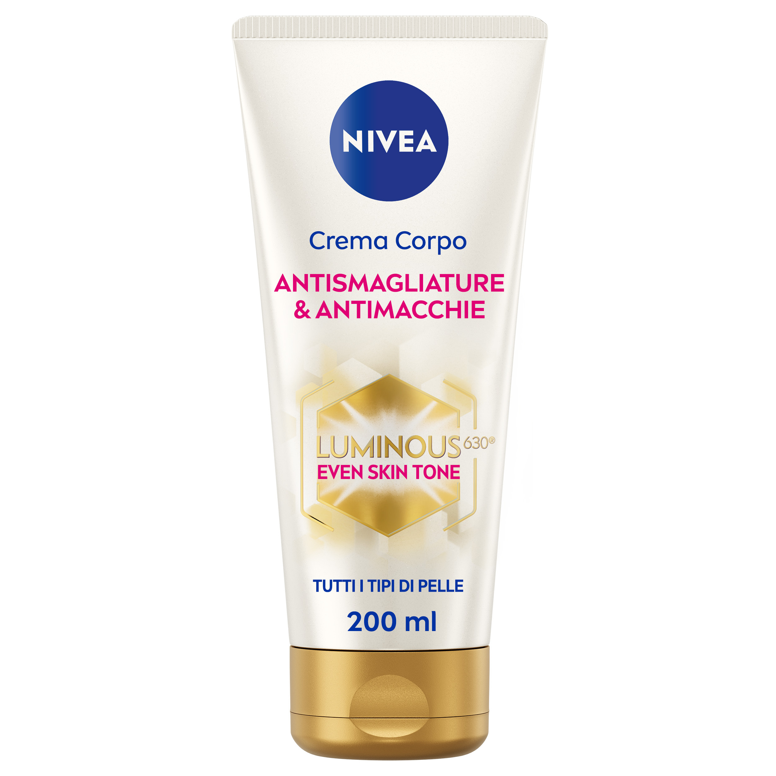 Nivea Luminous630 Crema Corpo Antismagliature & Antimacchie 200 ml, Crema smagliature e macchie Nivea Luminous630 Crema Corpo Antismagliature & Antimacchie 200 ml, Crema smagliature e macchie