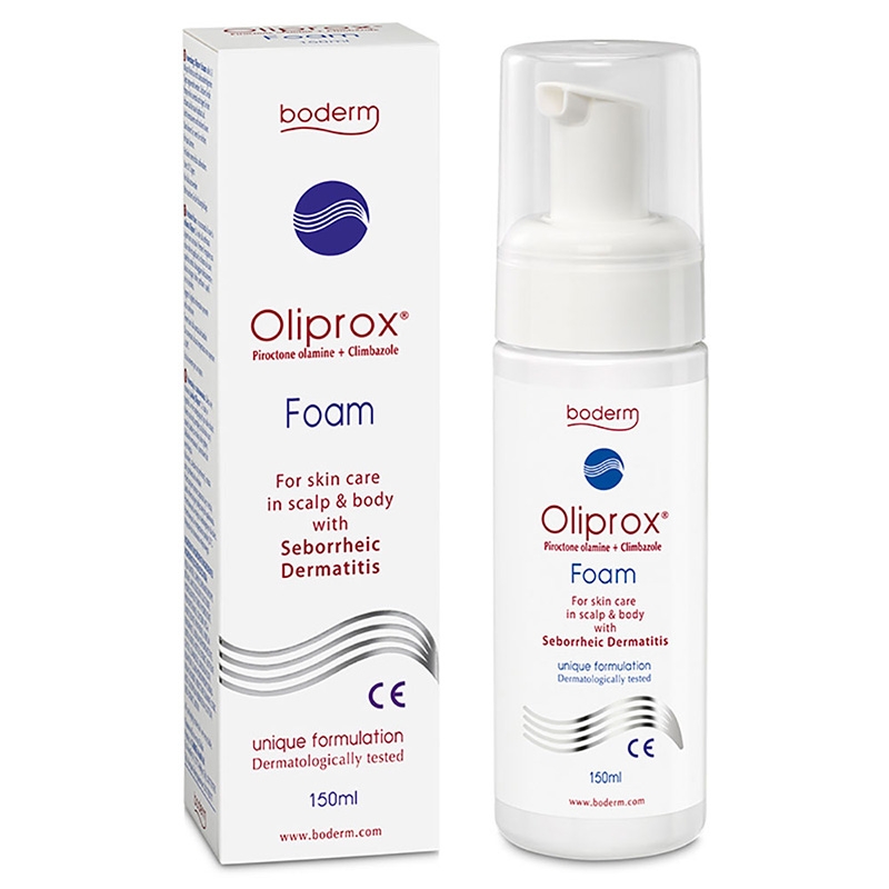 Oliprox schiuma lenitiva corpo e cuoio capelluto 150 mL Oliprox schiuma lenitiva corpo e cuoio capelluto 150 mL
