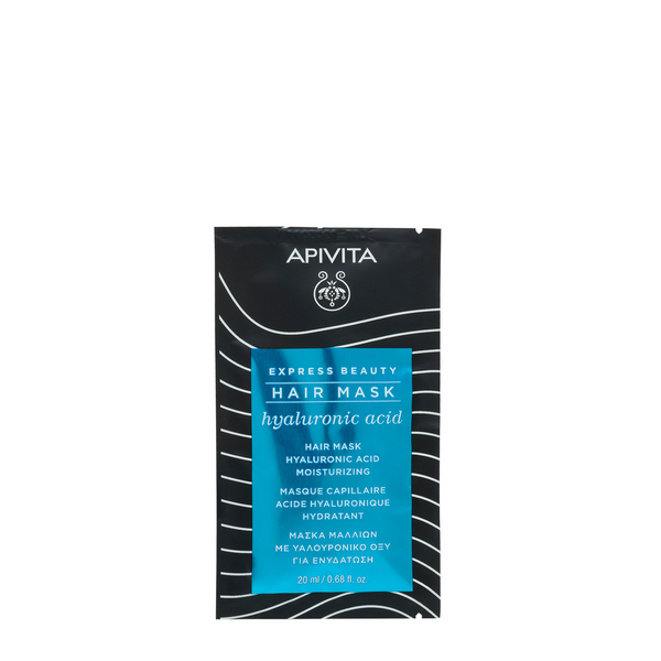 APIVITA Express Beauty Maschera Capelli Idratante con Acido Ialuronico 20ML APIVITA Express Beauty Maschera Capelli Idratante con Acido Ialuronico 20ML