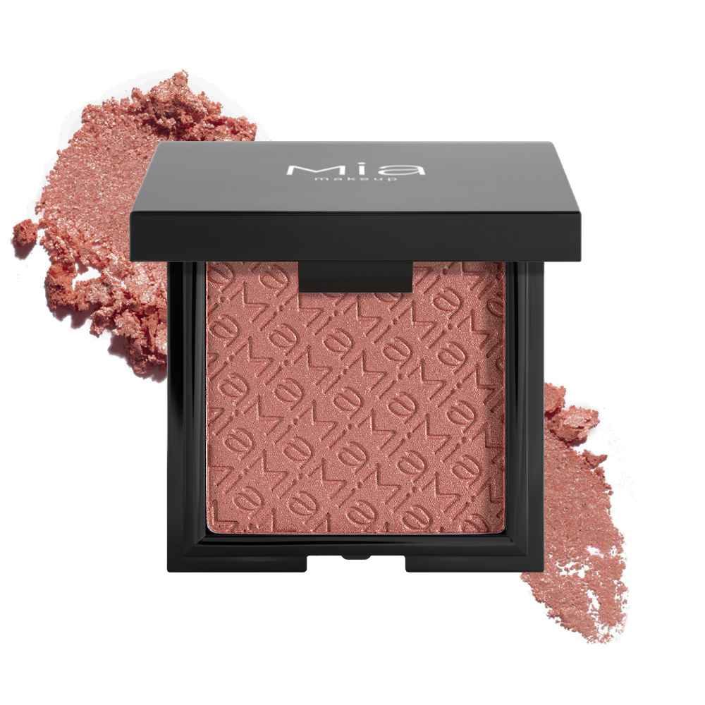 Mia Makeup - Cheek Freak Shimmer Blush Powder - Blush Compatto N.02 Auric Pink 