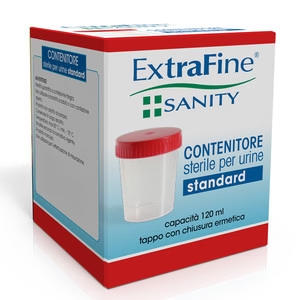 Extrafine Sanity Contenitore Urine Transfer 120 ml