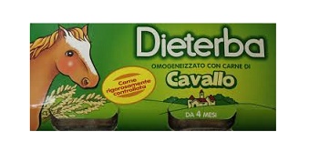 Dieterba Omogenizzato Cavallo 3 Vasetti da 80 g Dieterba Omogenizzato Cavallo 3 Vasetti da 80 g