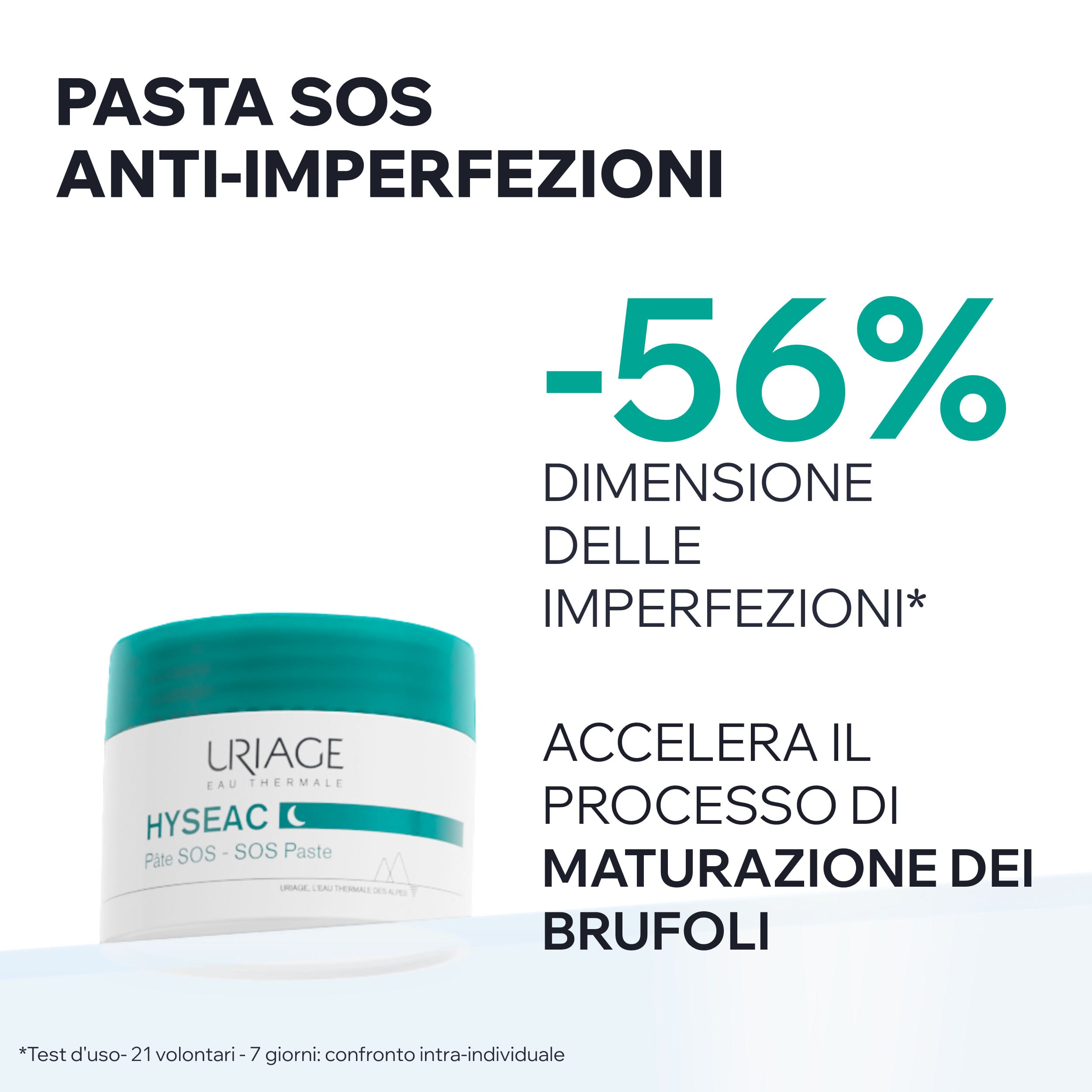Uriage - Hyséac - Pasta SOS Anti-Imperfezioni Viso 15 g
