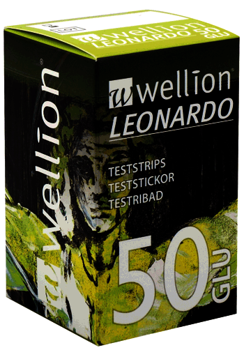 WELLION LEONARDO STRIPS 25 strisce glicemia 