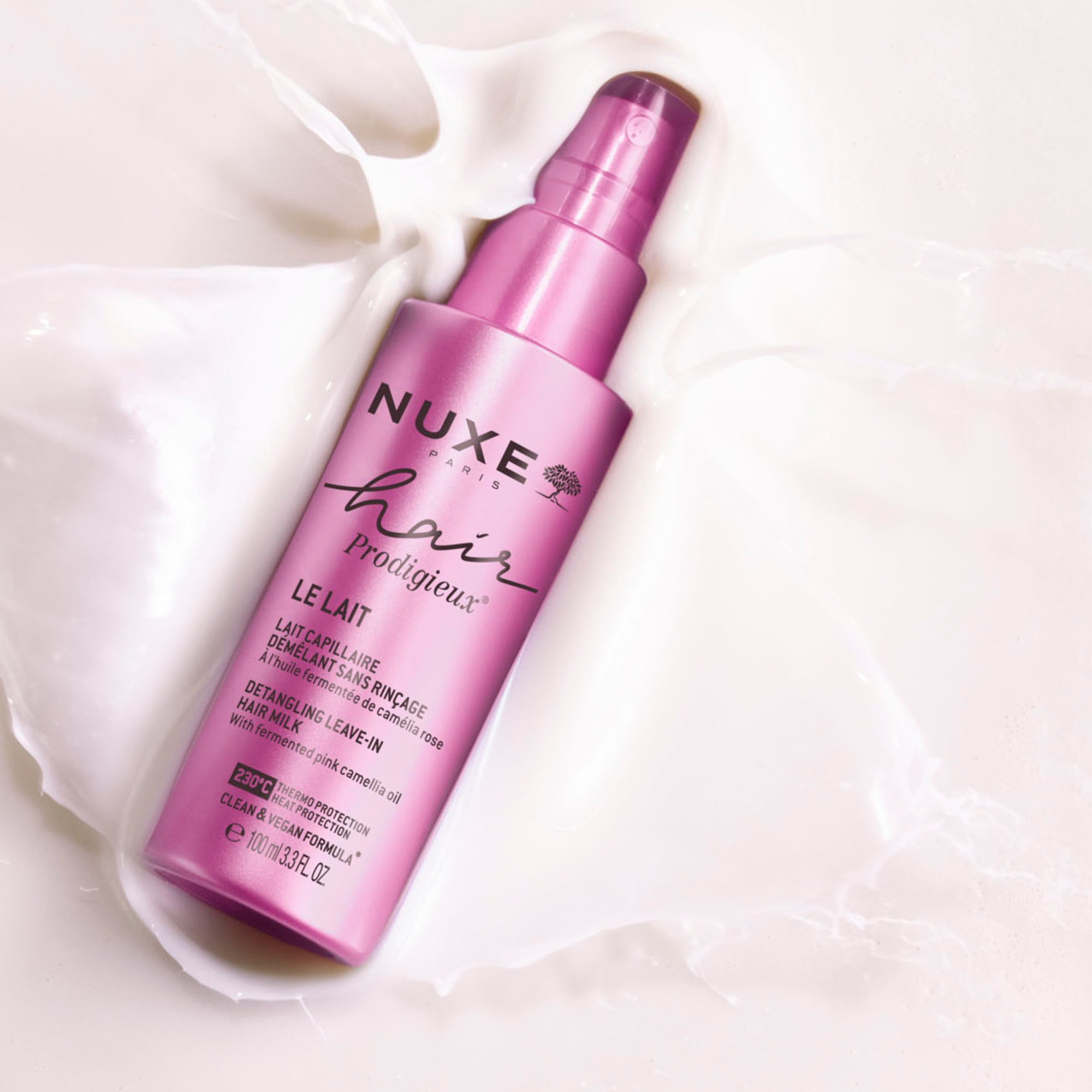 Nuxe Hair Prodigieux Latte Leave-In Termoprotettore 100ml.