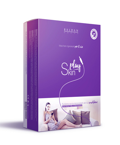 Baldan Group Kit Play Skin Maschera di bellezza con lo Smartphone