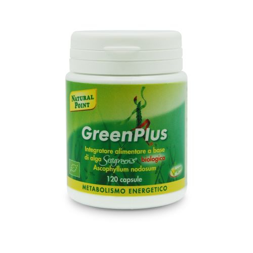 Greenplus Natural Point - Integratore per il metabolismo energetico - 120 capsule vegetali Greenplus Natural Point - Integratore per il metabolismo energetico - 120 capsule vegetali