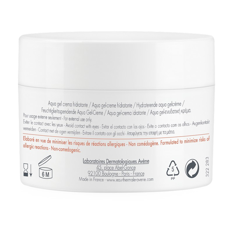 AVENE EAU THERMALE ETA HYDRANCE AQUA GEL CREMA IDRATANTE 50ML 