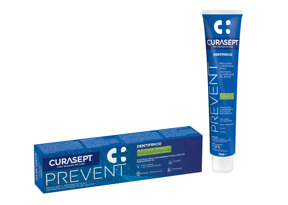 Curasept Prevent Dentifricio 75 ml Curasept Prevent Dentifricio 75 ml