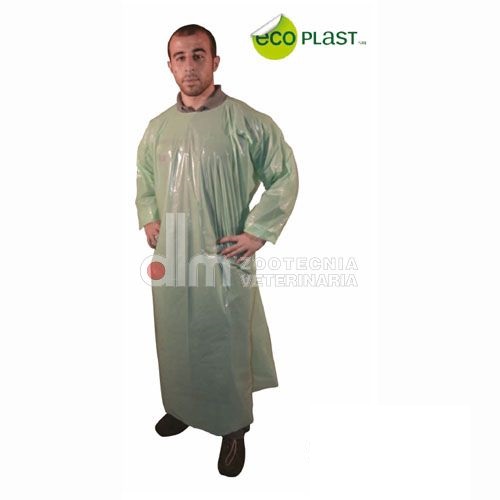 CAMICE MONOUSO MANICHE LUNGHE 20PZ PIEGATI SINGOLARMENTE (REF. A3304) - ECOPLAST