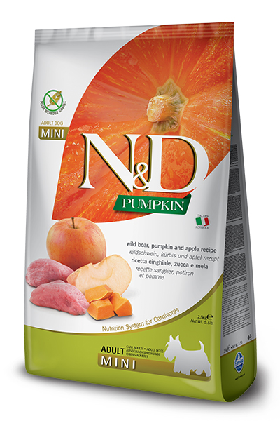 N&D GF P BOAR&APP AD MINI2,5KG
