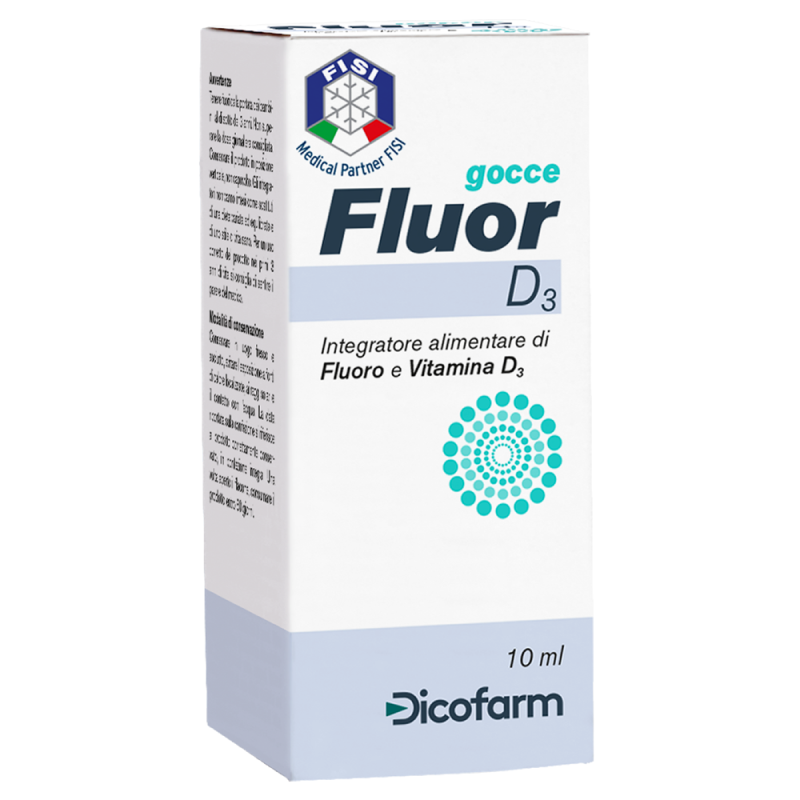 FLUOR D3 GOCCE 10ML -SCADENZA AGOSTO 2025