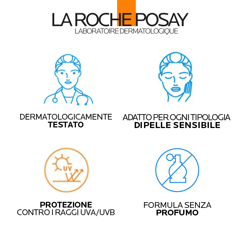 La Roche-Posay Anthelios UVMUNE 400 Crema Idratante Senza Profumo SPF 50+ 50ml. Protezione solare idratante.