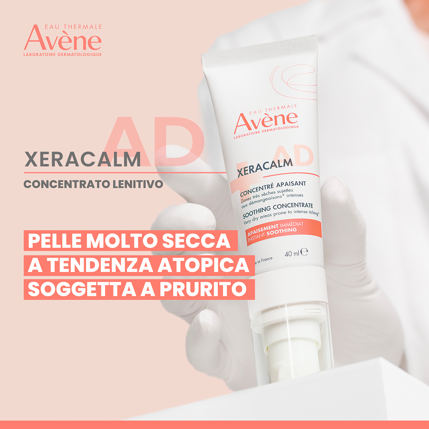 Avène Xeracalm AD - Concentrato Lenitivo Per Pelle Secca O Atopica 40 ml