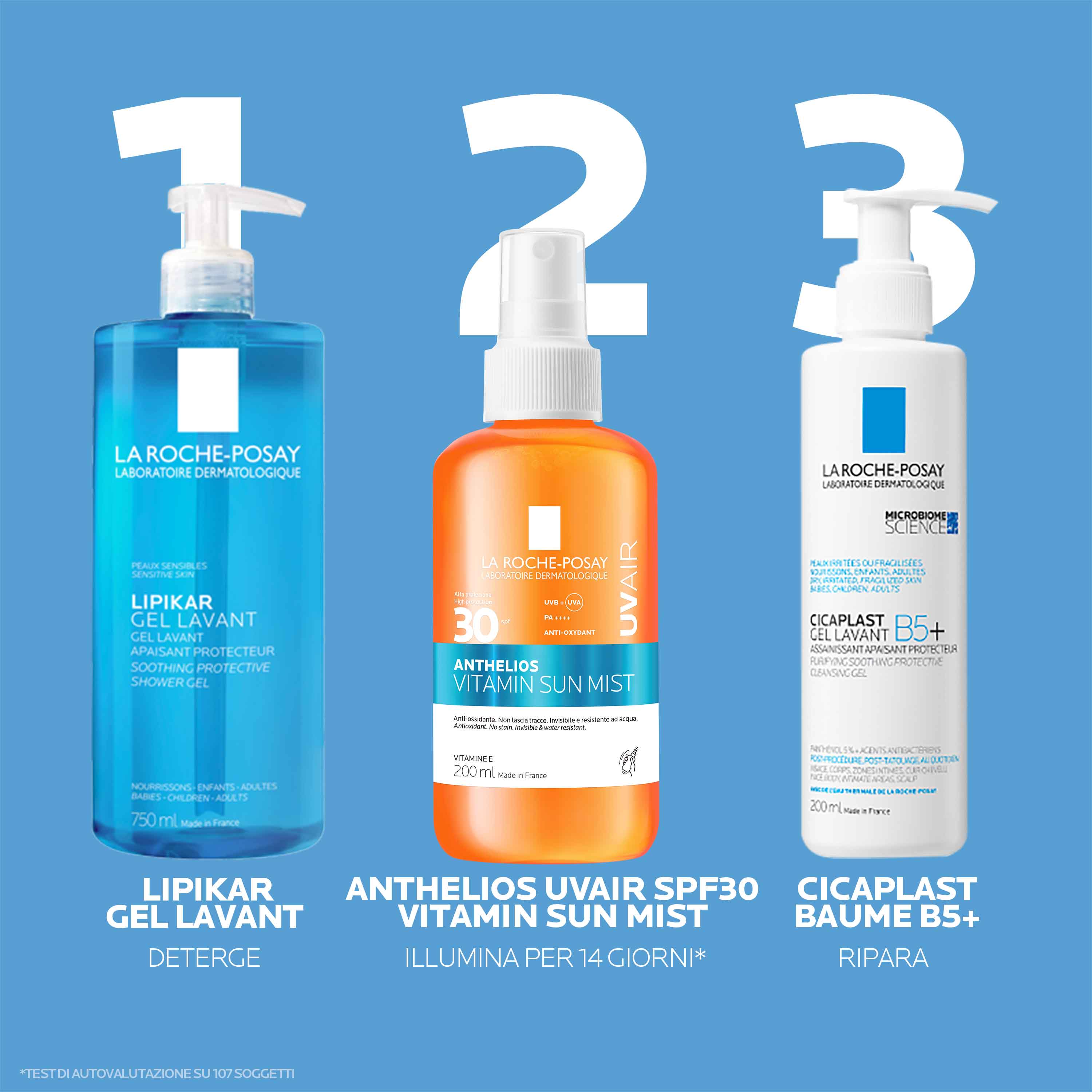 La Roche-Posay - Anthelios Uvair Vitamin Sun Mist SPF30 Viso E Corpo 200 ml