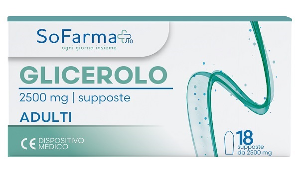 GLICEROLO AD 2250MG 18P SOFARM