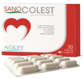 Sanocolest Integratore Colesterolo 30 Capsule Sanocolest Integratore Colesterolo 30 Capsule