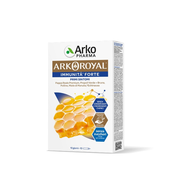 Arkoroyal Pappa Reale Immunità 10Flaconcini Arkoroyal Pappa Reale Immunità 10Flaconcini