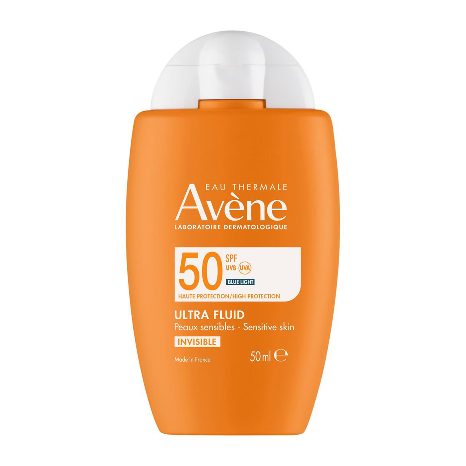 Avène - Ultra Fluid Invisibile SPF50 Protezione Solare Viso Alta 50 ml
