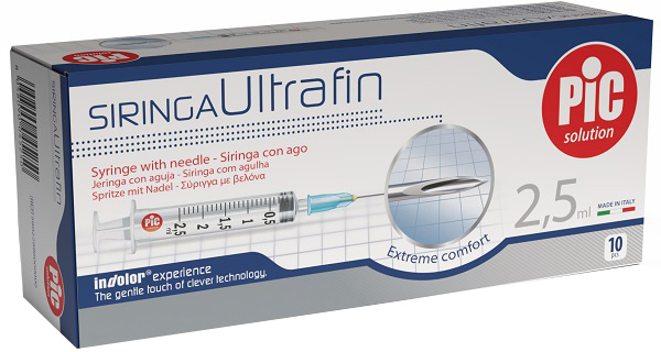 ULTRAFIN SIR 2,5ML G23 1/4 10P