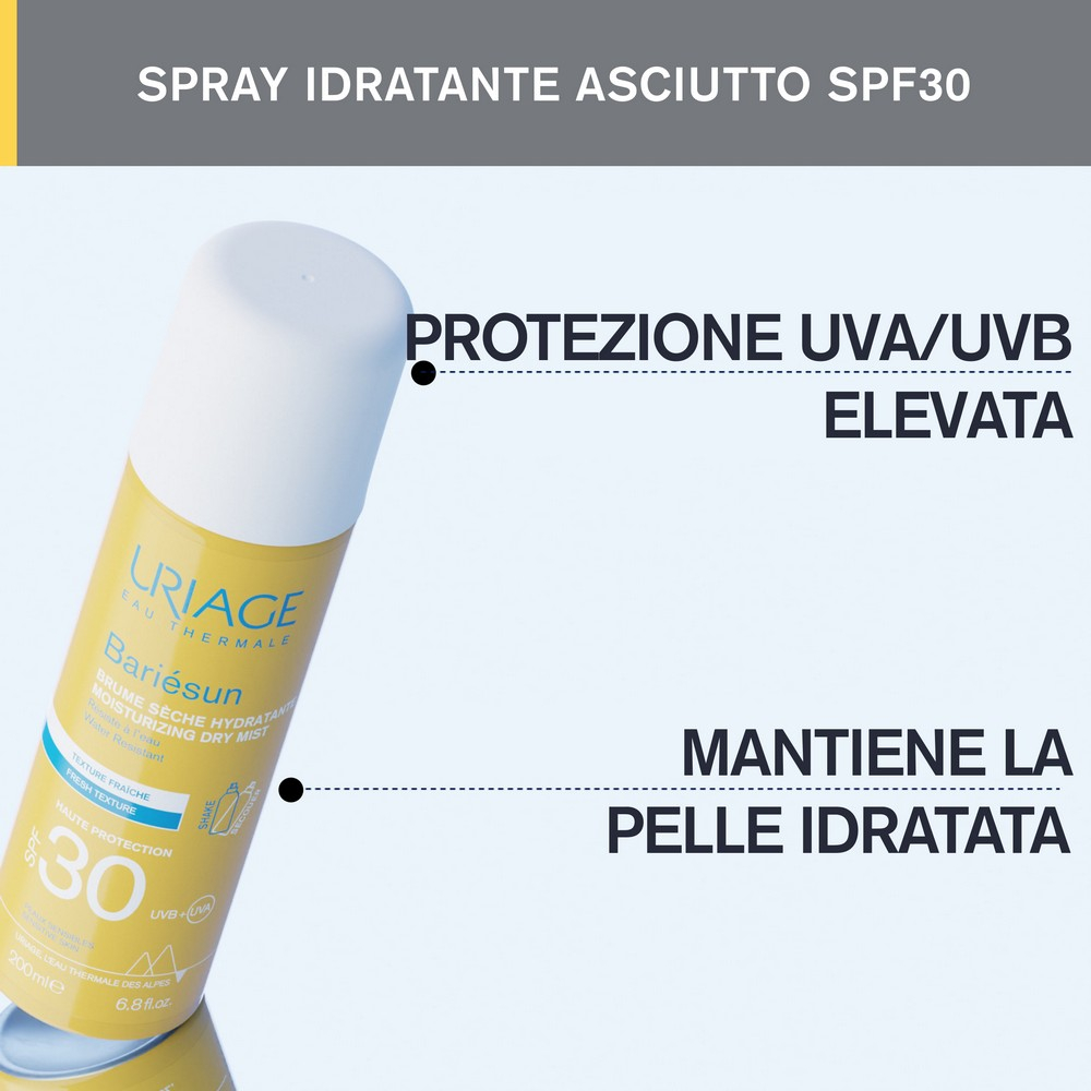 Uriage Bariesun Speay Asciutto Protezione solare SPF30 - 200ML